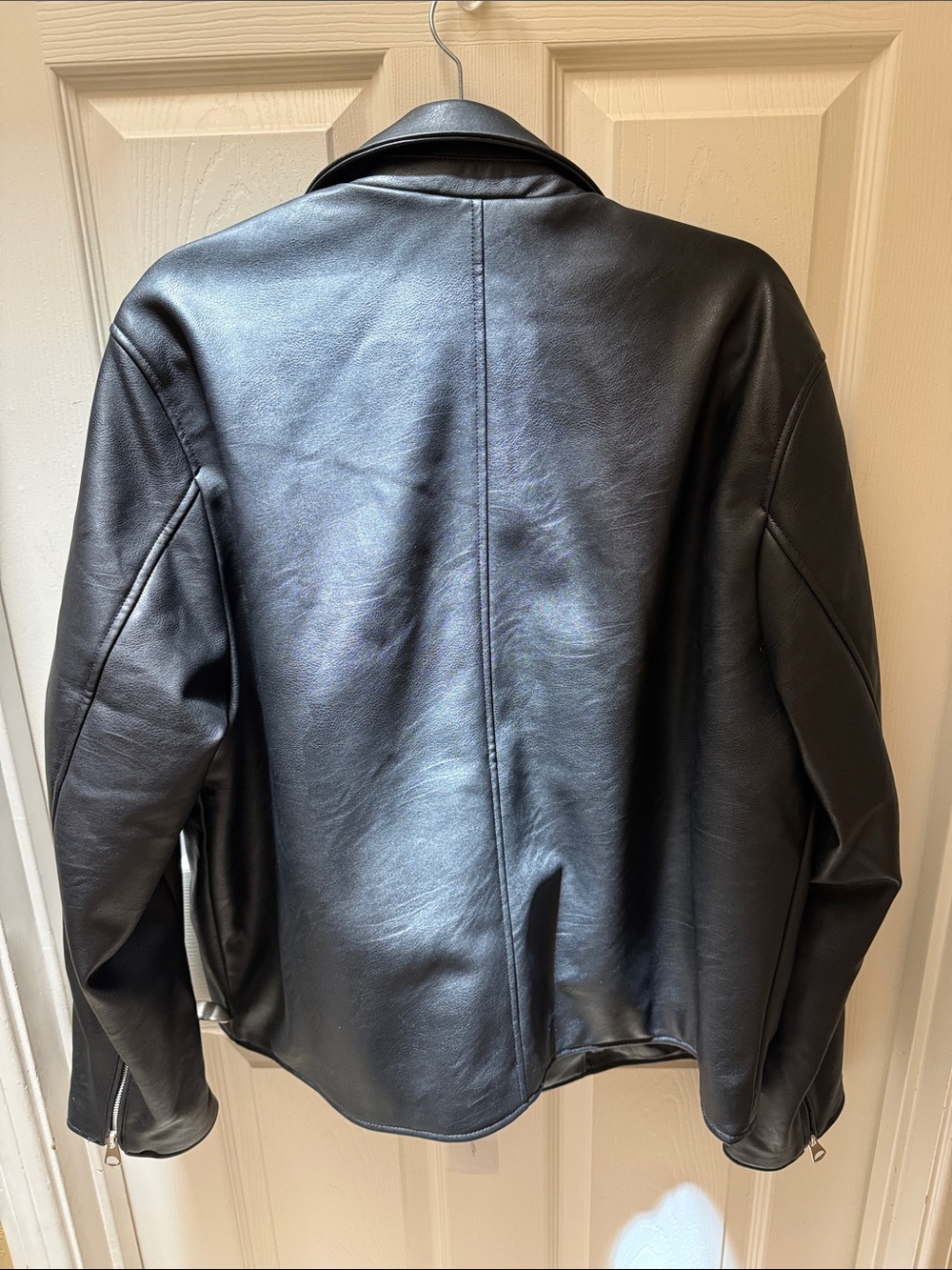 H&M Faux Leather Jacket - NWT - Size L - Picture 4 of 5
